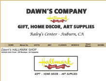 Tablet Screenshot of dawnsauburn.com